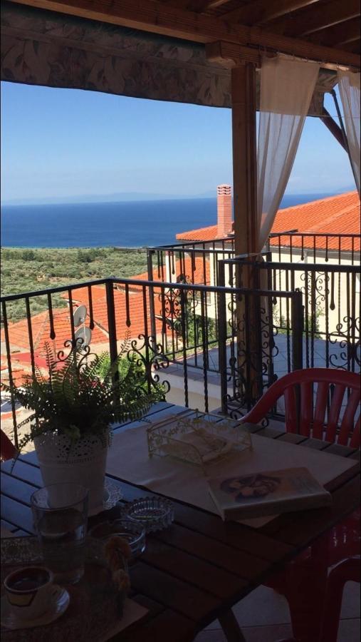 Villa Sunset Antigoni Kallirákhi Exterior foto